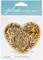 Jolee's Boutique Adhesive Laser-Cut Wood Embellishment-Patterned Heart